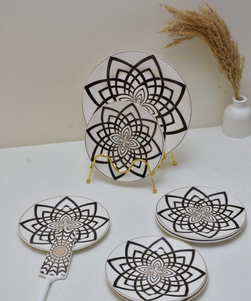 طقم جاتوه بورسلين 8 قطع