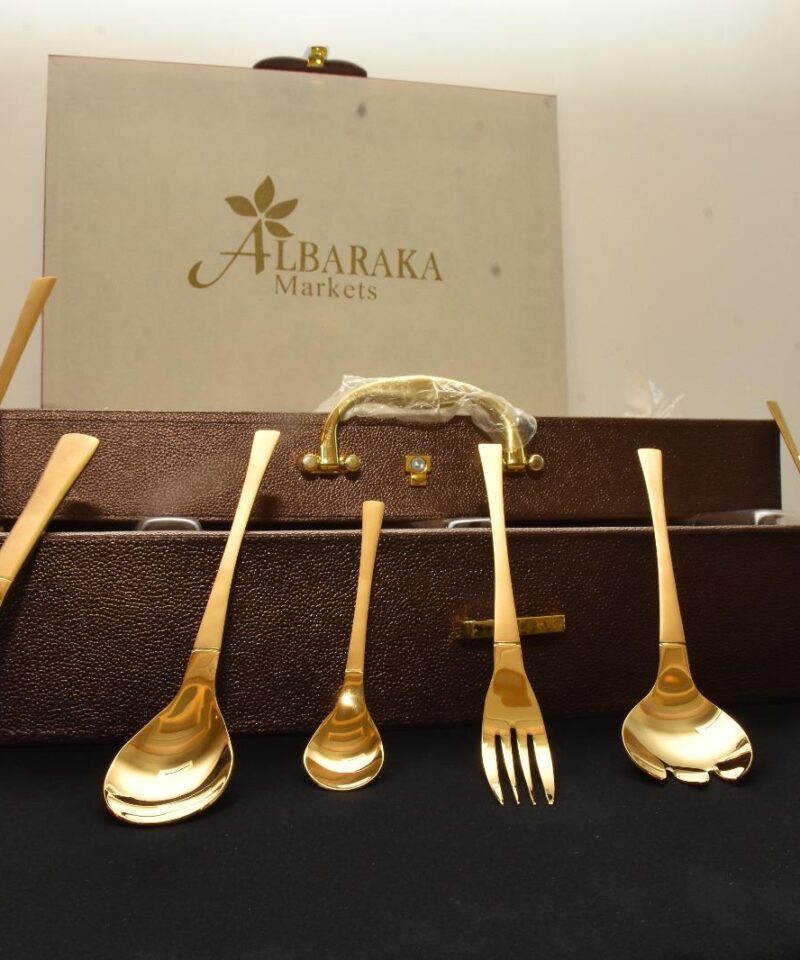 شنطه معالق 86 قطعة تيتانيوم دهب كامل