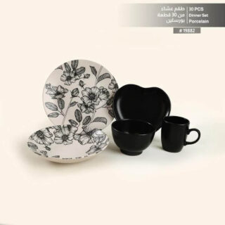 طقم عشاء بورسلين تركى 30 قطعة