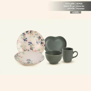 طقم عشاء بورسلين تركى 30 قطعة GR