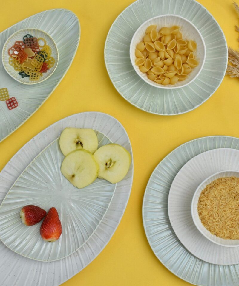 طقم عشاء بورسلين