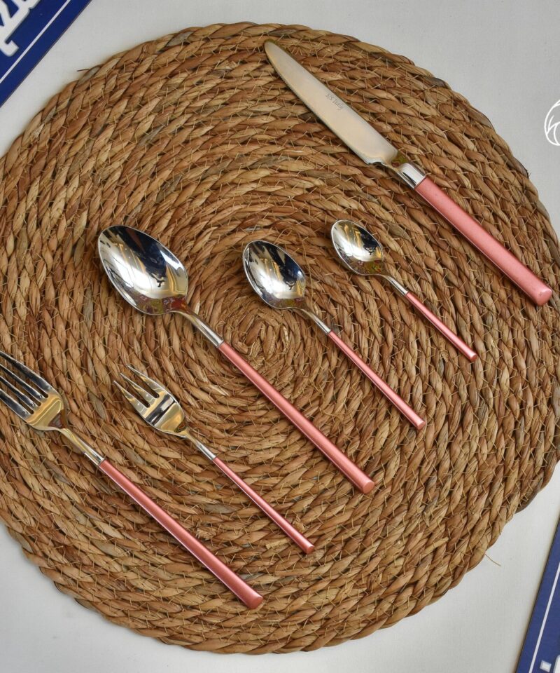 شنطة معالق 90 قطعة (rose)